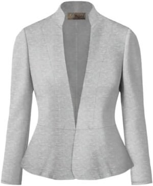 Hybrid & Company Women's Casual Work Office Elegant Open Fro... Hybrid & Company Women's Casual Work Office Elegant Open Fro...