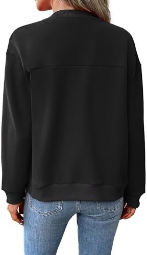 Women's Zip Up Sweatshirts Jackets Long Sleeve Bomber Jacket...