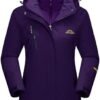 MAGCOMSEN Women's 3-in-1 Winter Coats Snow Ski Jacket Waterp...