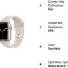 Apple Watch Series 7 (GPS, 41mm) Starlight Aluminum Case wit...