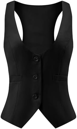 V VOCNI Suit Vest for Women Waistcoat Vest Vintage Steampunk... V VOCNI Suit Vest for Women Waistcoat Vest Vintage Steampunk...