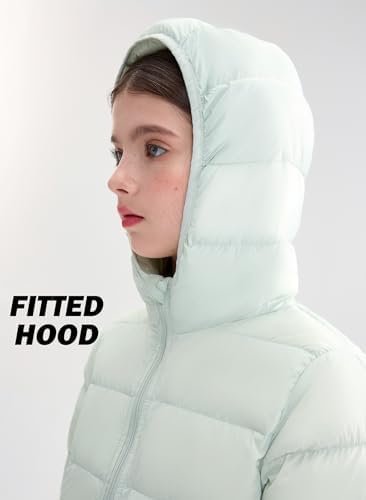 SOLOCOTE Boys Girls Water-Resistant Down Jacket Packable Puf...