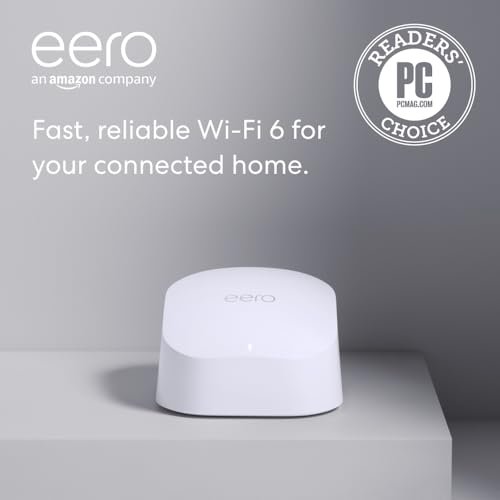 Certified Refurbished Amazon eero 6 mesh wifi router - Suppo...