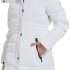 IKAZZ Women's Winter Coats, Thickened Warm Insulated Vegan D...