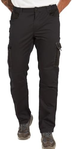 WORK IDEA Mens Work Cargo Pants Utility Pants Men Lightweigh...