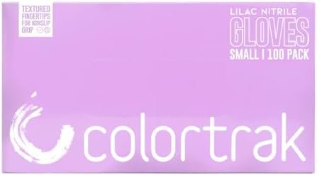 Colortrak Luminous Collection Disposable Nitrile Gloves, Lil...