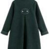 Simplee kids Girls Dress Coat Lapel Button Winter Jackets Co...