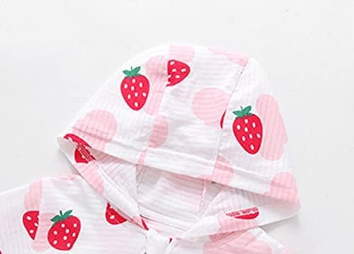 Kids Baby Toddler Girls Strawberry Print Spring Fall Outerwe...