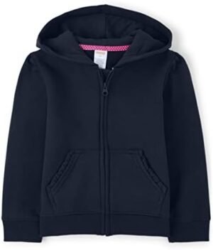 Gymboree Girls And Toddler Long Sleeve Zip Up Hoodie Sweatsh... Gymboree Girls And Toddler Long Sleeve Zip Up Hoodie Sweatsh...
