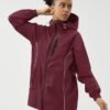 LOMON Lightweight Active Rain Jacket Hooded Water Resistant ...