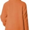 LA CERA Women's Fleece Bed Jacket - Stylish Notched Collar, ...