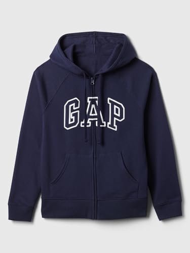 GAP Women's Logo Hoodie Hooded Full Zip Sweatshirt