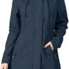 33,000ft Women's Softshell Long Jacket with Hood Fleece Line...