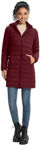 ZMC Packable Women Puffer Coat, Lightweight Water-Resistant ...