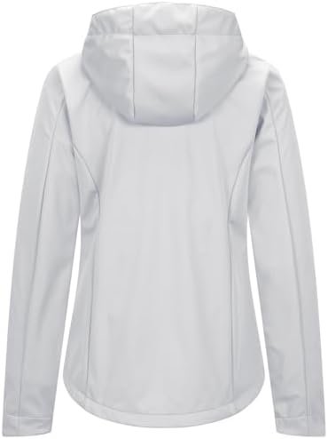 33,000ft Women's Softshell Jacket with Hood Waterproof Light...