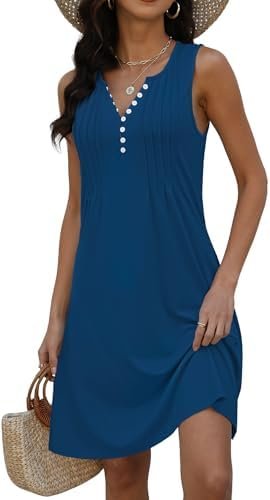 Disamer Beach Dresses for Women 2025 Vacation Swim Cover up ...