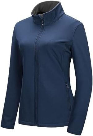 33,000ft Women's Lightweight Softshell Jacket Fleece Lined W... 33,000ft Women's Lightweight Softshell Jacket Fleece Lined W...
