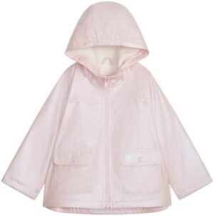 Carter's Baby Girls' Lightweight Fleece Lined Hooded Raincoa... Carter's Baby Girls' Lightweight Fleece Lined Hooded Raincoa...