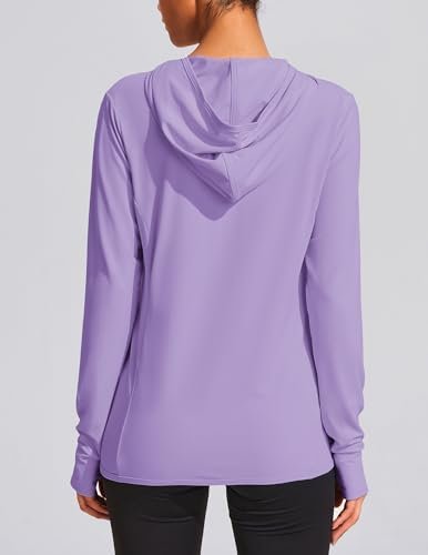 COOrun Women's UPF 50+ Sun Protection Hoodie Jackets Full Zi...