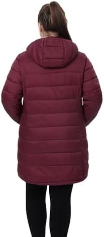 Plus Size Women Packable Puffer Jacket 1X-6X Water-Resistant...