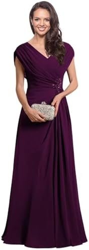 Miao Duo Women's Cap Sleeves Mother of The Bride Dress Miao Duo Women's Cap Sleeves Mother of The Bride Dress 2024 ...