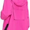PESION Womens Waterproof Raincoat Lightweight Rain Jacket Tr...