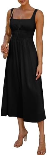 Women's Floral Corset Dress 2025 Summer Sleeveless A Line Bu... Women's Floral Corset Dress 2025 Summer Sleeveless A Line Bu...