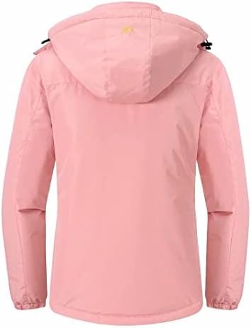 Pdbokew Women's Skiing Snowboarding Jackets Fleece Hood Moun...