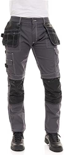 FASHIO FF Men's Construction Pants Tactical Field Pants Cord...