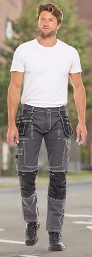 FASHIO FF Men's Construction Pants Tactical Field Pants Cord...