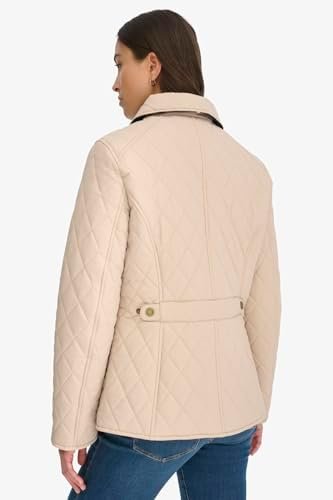 Tommy Hilfiger Womens Quilt Casual Barn Jacket