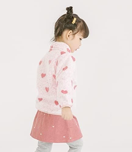 Toddler Fleece Jacket Lightweight Hooded Warm Winter Coats f...