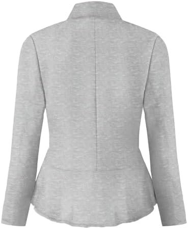 Hybrid & Company Women's Casual Work Office Elegant Open Fro...