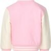 Barbie Girls French Terry Varsity Bomber Jacket Little Kid t...