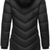 Women's Winter Coat | Quilted, Long Jacket with Cozy Hood | ...