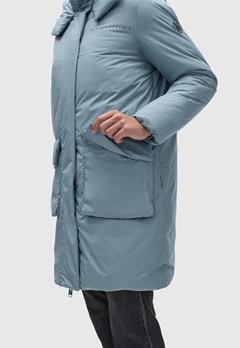 Women Winter Jacket with Hood | Windproof & Weather-Resistan...