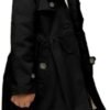 Betusline Girl's Single Breasted Trench Coat Dress Coat Oute...