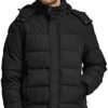 Wantdo Men's Hooded Winter Coat Warm Puffer Jacket Thicken C...