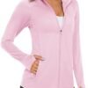MAGCOMSEN Women's UPF 50+ Lightweight Athletic Jacket Sun Pr...