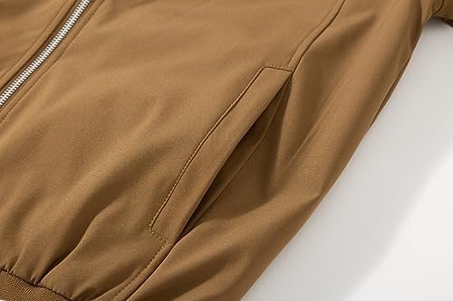 Men's Bomber Jacket Casual Stylish Lightweight Windbreaker S...