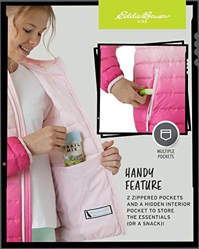 Eddie Bauer Girls' Jacket - CirrusLite Weather Resistant Dow...