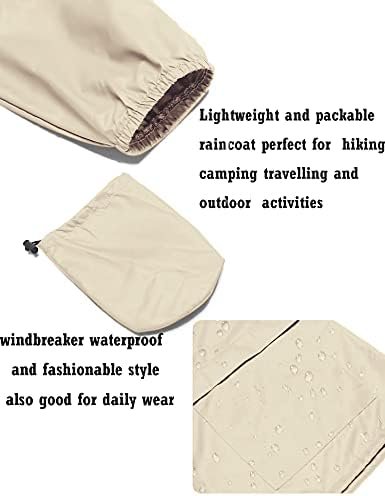 Avoogue Raincoat Women Lightweight Waterproof Rain Jackets P...