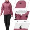 33,000ft Women's Softshell Jacket, Fleece Lined Warm Jacket ...