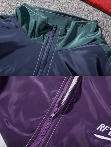 XPONNI Y2k Jacket for Women Zip Up Jacket Y2k Clothing Varsi...