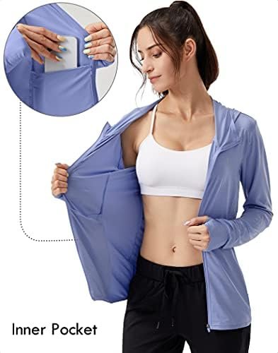 Soothfeel Women's UPF 50+ Sun Protection Hoodie Jacket Light...