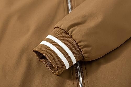 Men's Bomber Jacket Casual Stylish Lightweight Windbreaker S...