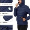 Pioneer Camp Women's Packable Puffer Jacket Winter Light Wei...