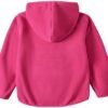 Kids Boys Girls Polar Fleece Jacket with Hood Toddler Outerw...