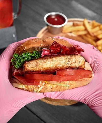 PROMEDIX P Nitrile Disposable Gloves,4mil-100 Count,Gloves D...