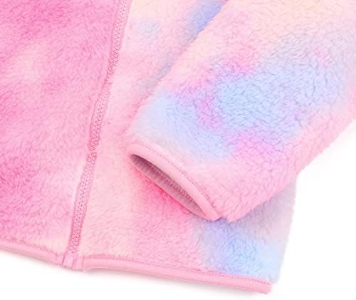 JESKIDS Toddler Girls Boys Fleece Hoody Jacket Zip Up Teddy ...